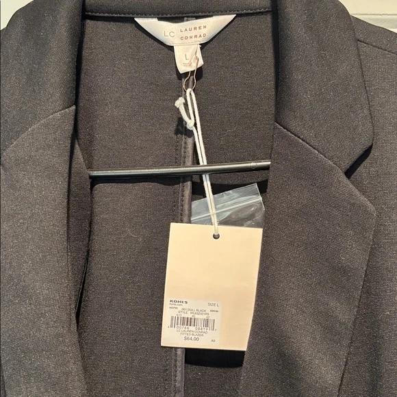 Lauren Conrad Classic Black Blazer - Picture 2 of 4